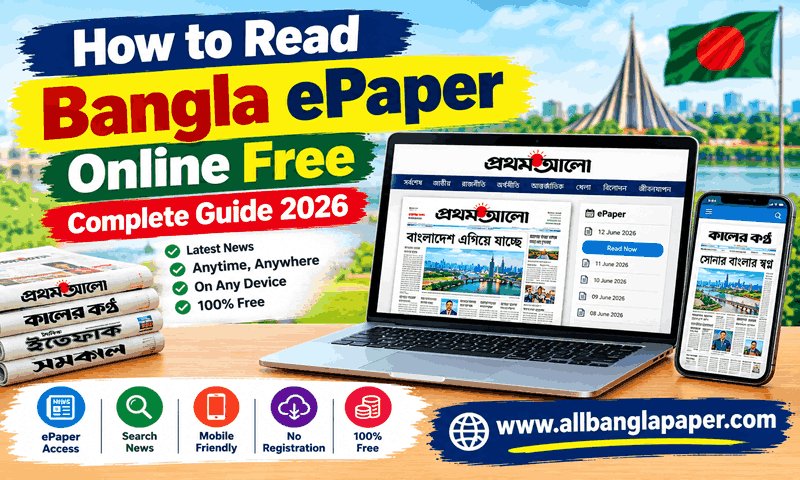 How to Read Bangla ePaper Online Free – Complete Guide 2026