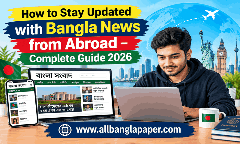 How to Stay Updated with Bangla News from Abroad – Complete Guide 2026
